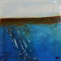 The Ocean Shimmers | 6x6